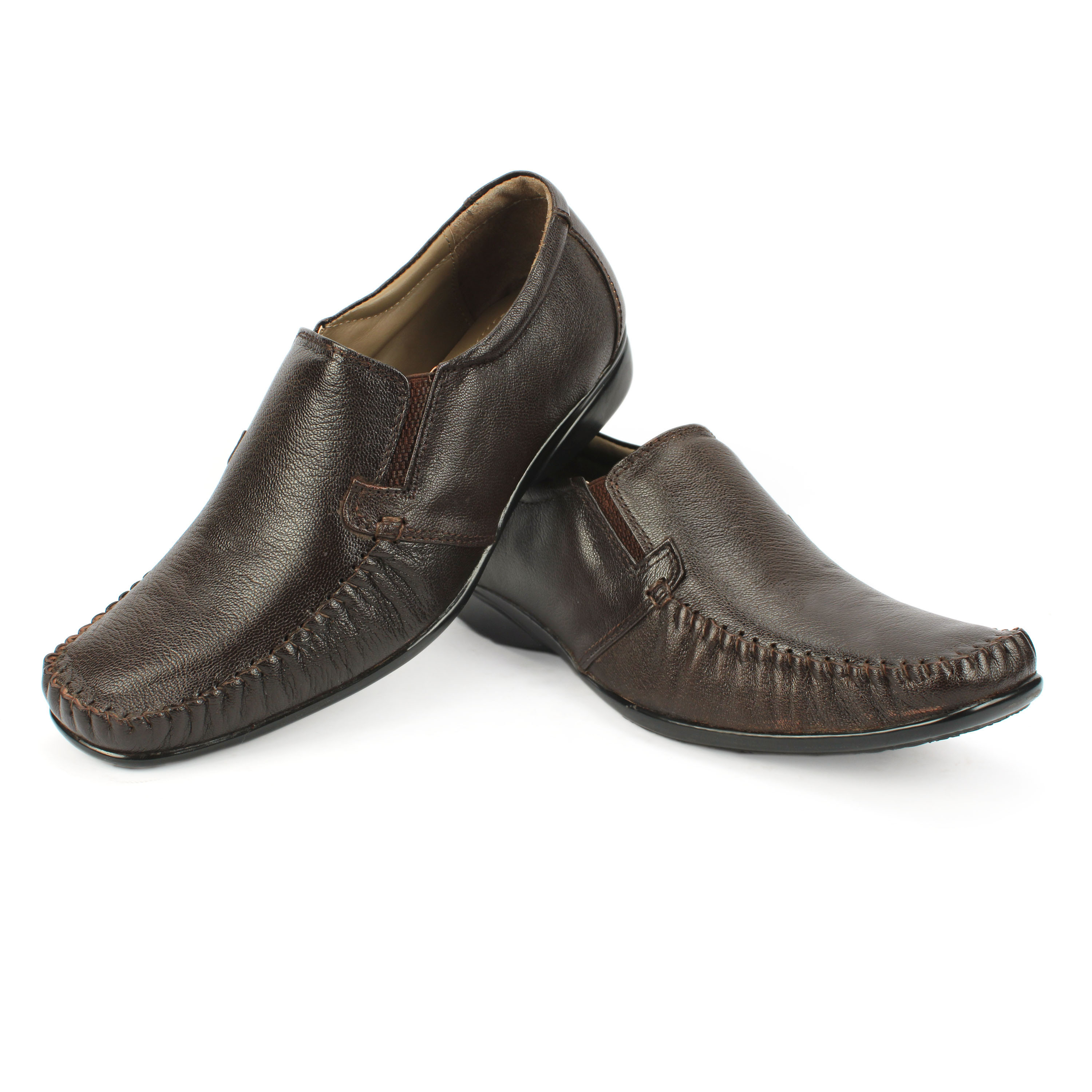 Brown Formal Shoes For Men In Pure & Genuine Leather | Horex®