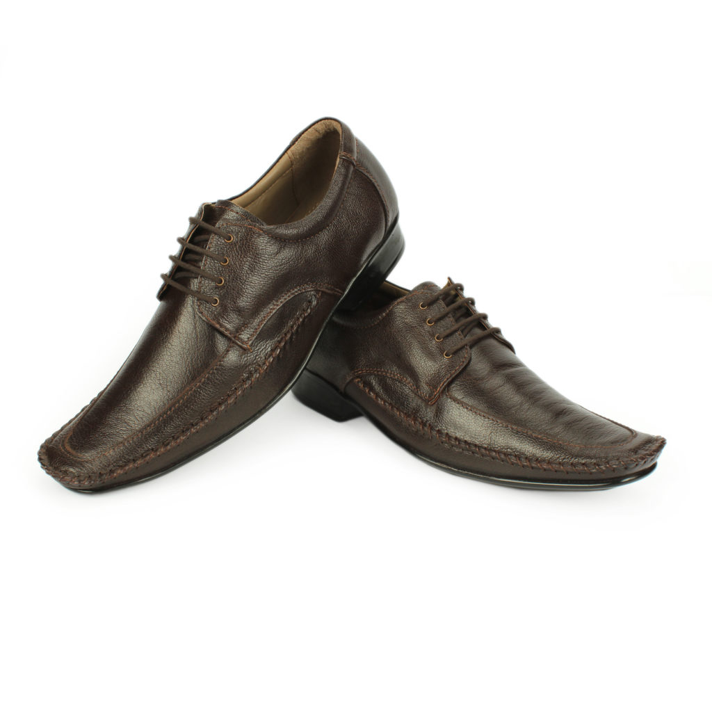 ARTICLE- 4133 BROWN LEATHER FORMAL SHOES FOR MEN (BROWN PARTY WEAR ...